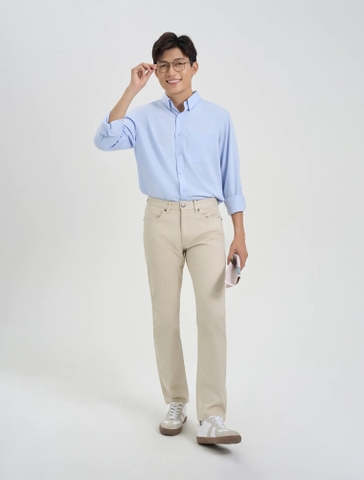 Áo sơ mi nam dài tay dáng suông