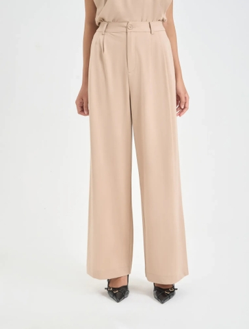 Quần Dài Nữ Dáng Suông Chất Liệu Mềm Mát