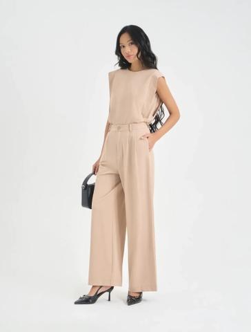 Quần Dài Nữ Dáng Suông Chất Liệu Mềm Mát