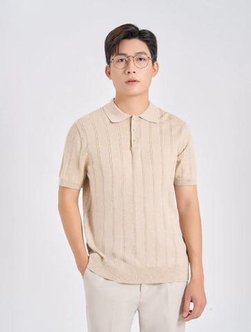 Áo len polo nam cộc tay ND004