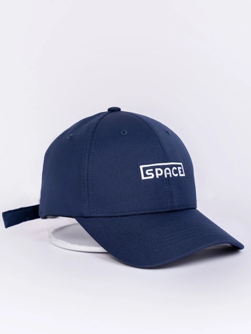 Mũ Lưỡi Trai Thêu Space Màu Navy