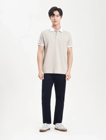 Áo polo nam phối màu ND008